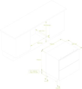 refrigerador cajon tecnico